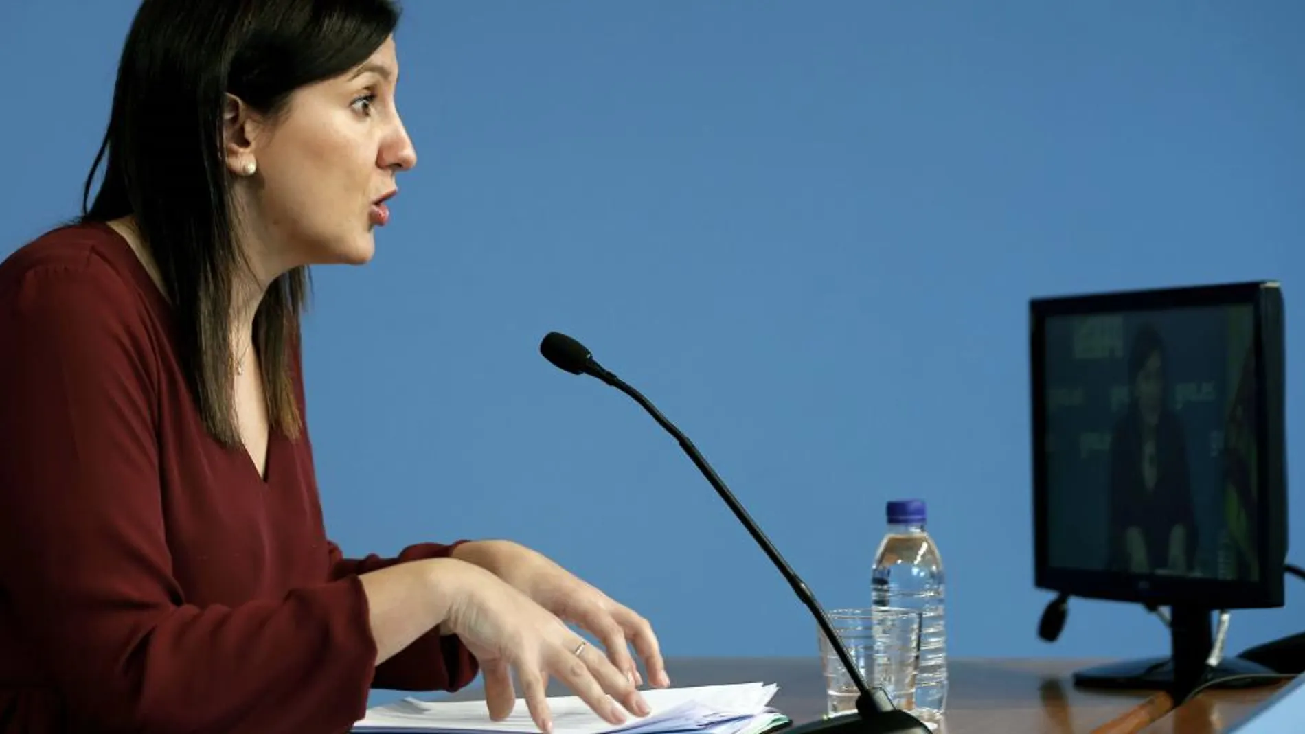 La portavoz del Partido Popular en el Ayuntamiento, Maria Jose Catalá.