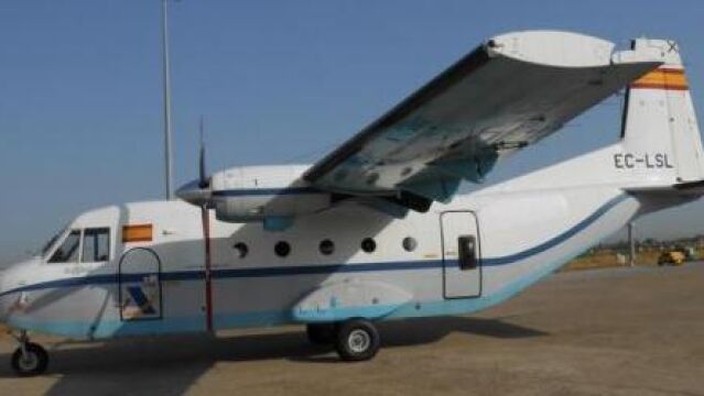 Imagen de una de las aeronaves que salen a subasta
