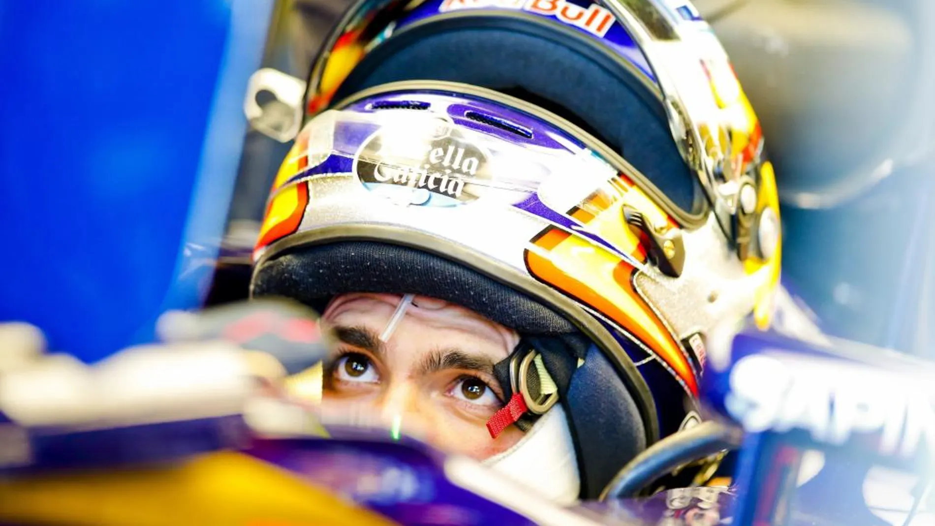 El piloto español de Fórmula Uno Carlos Sainz, de Toro Rosso