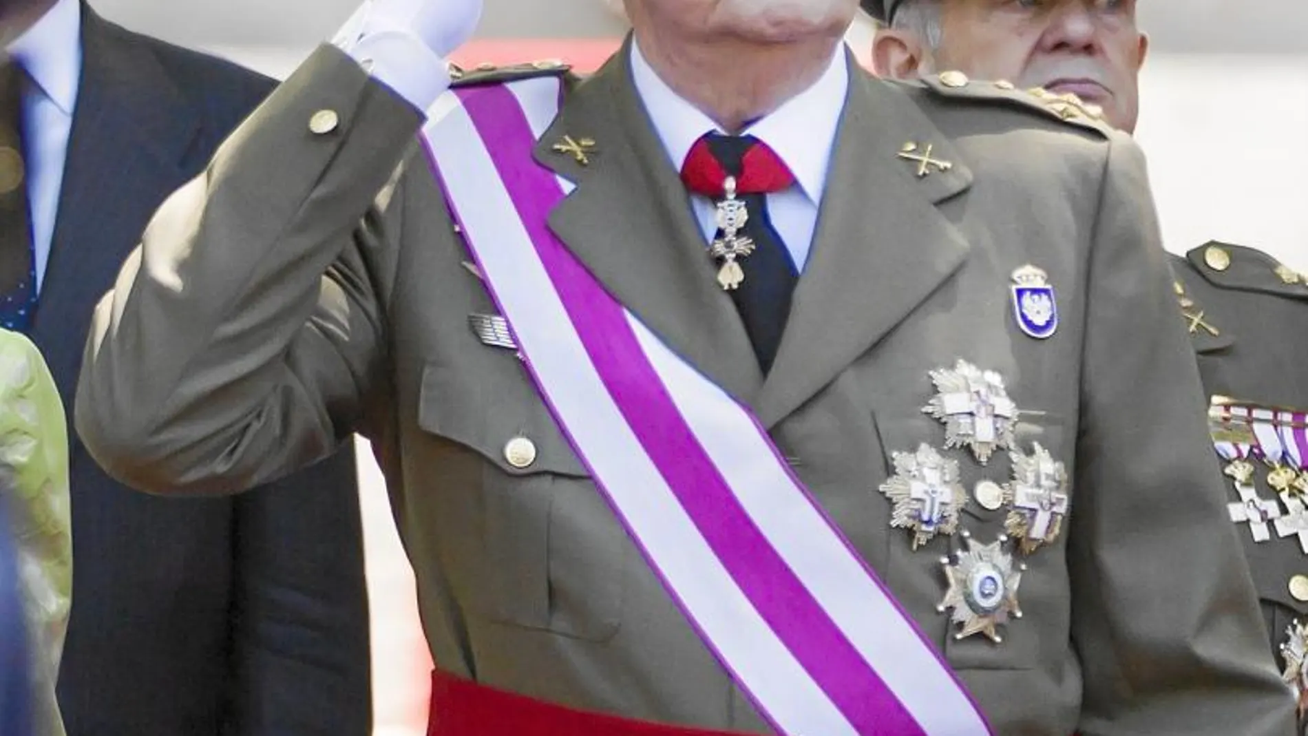 Don Juan Carlos, el Día de las Fuerzas Armadas de 2013