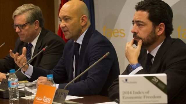 Jaime García-Legaz, durante su intervención de hoy.