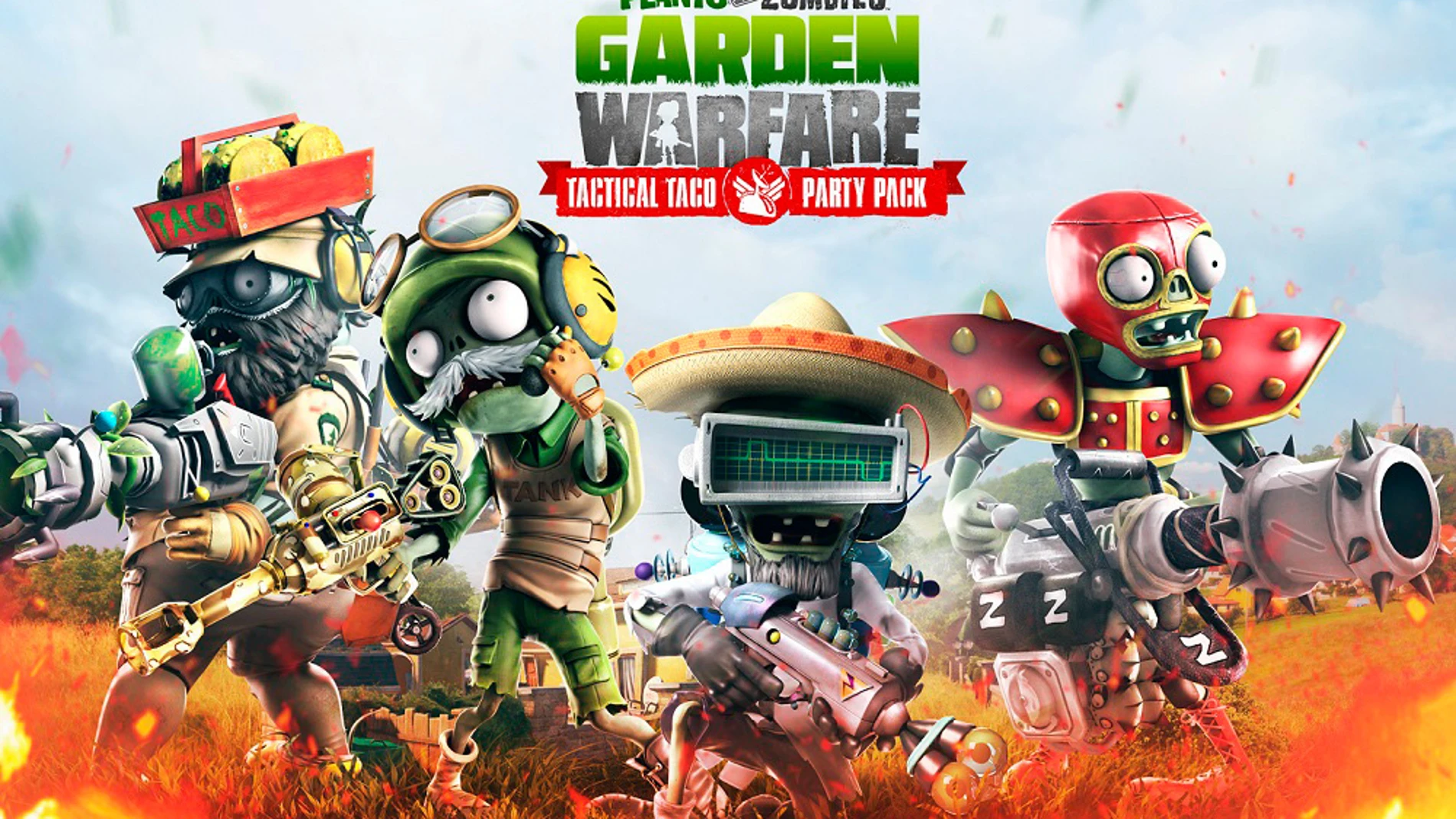 Llega Tactical Taco Party, el nuevo contenido de Plants vs. Zombies Garden Warfare
