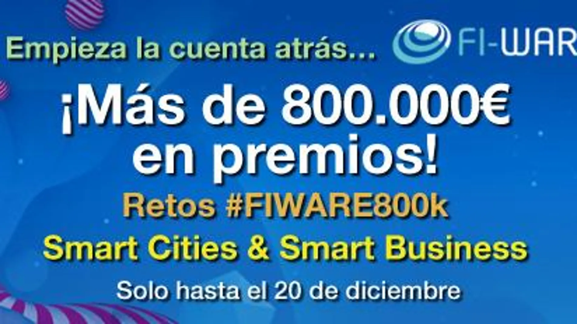 400.000 euros a las mejores aplicaciones para crear ciudades inteligentes