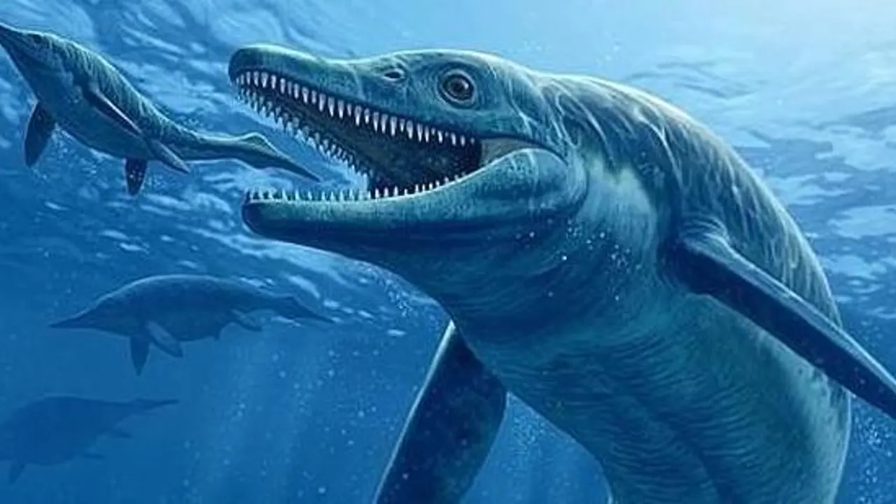 Descubren el fósil de un «monstruo» marino del Triásico de 9 metros