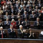 Los diputados del PP aplaudieron 30 veces a Rajoy