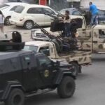 Imégenes tomadas por la televisión libia del intento golpista en Trípoli