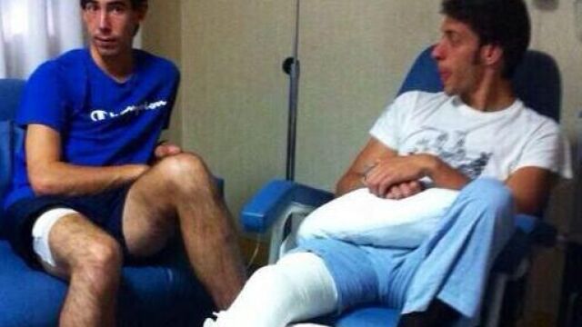 Jiménez Fortes y Nazaré, vecinos de habitación en el Hospital Virgen del Mar