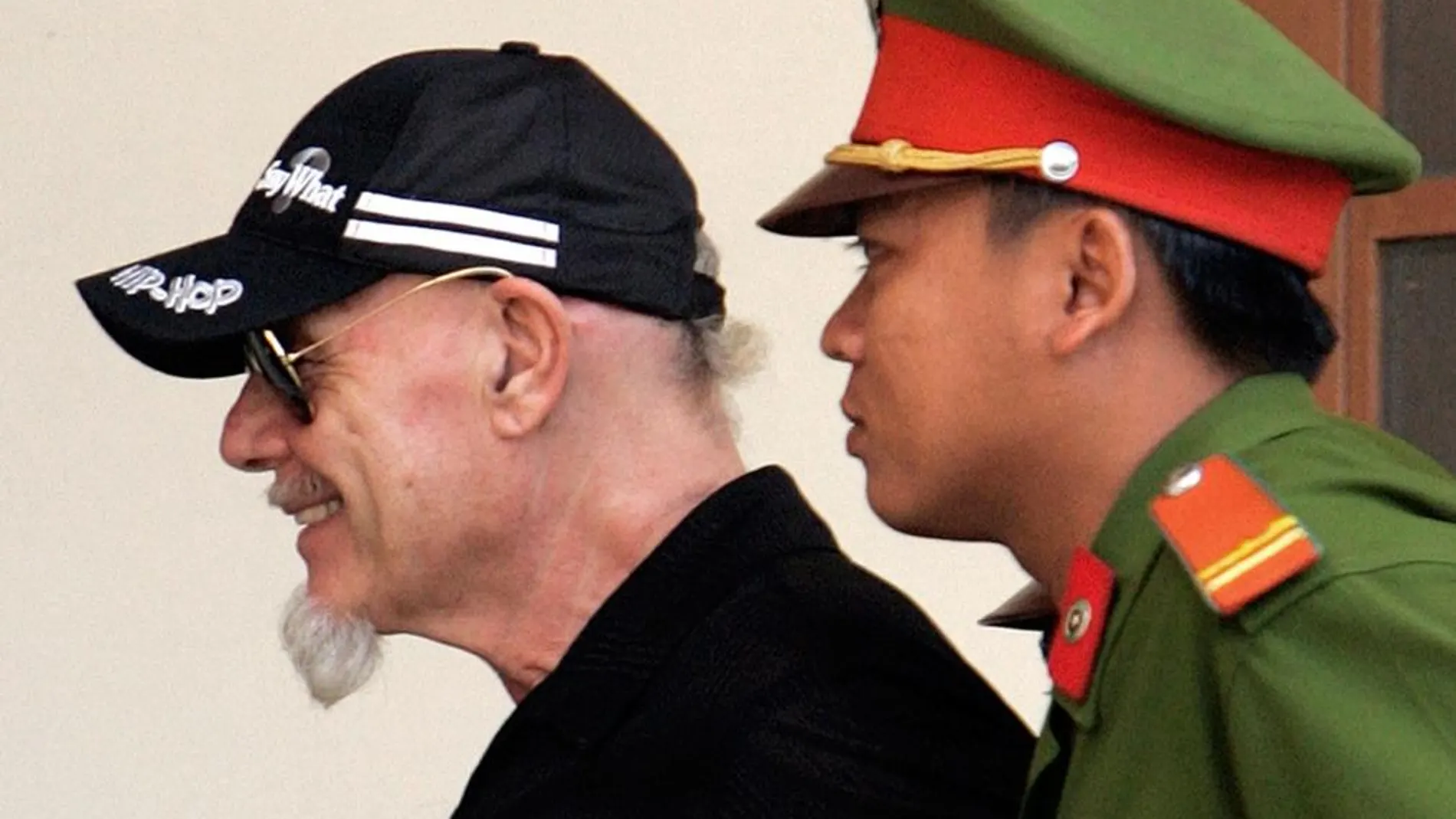 Gary Glitter, excantante de pop británico.