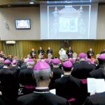 Imagen del Sínodo extraordinario de obispos en el Vaticano