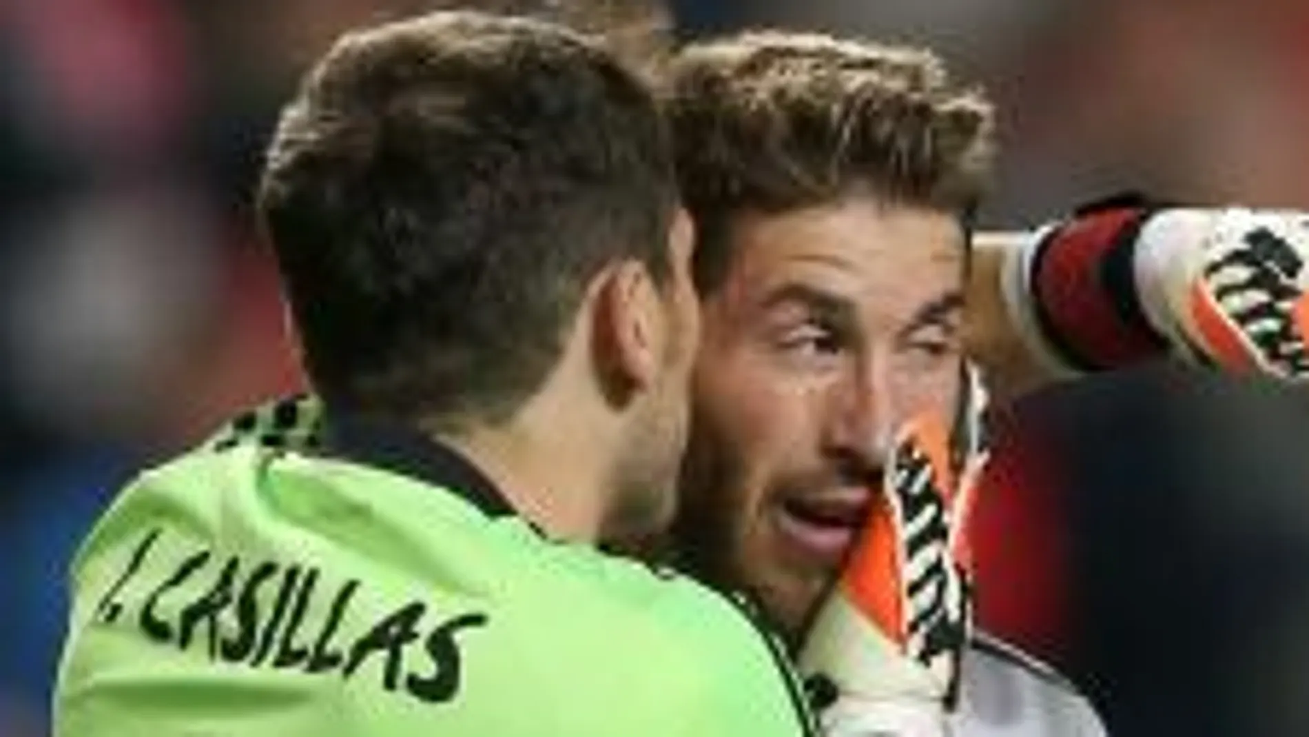 Casillas y Sergio Ramos