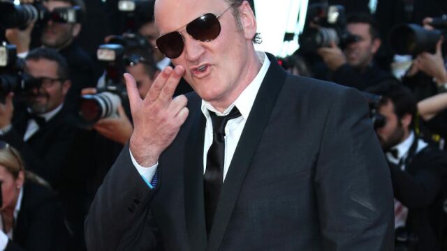 Quentin Tarantino en la alfombra roja de la última edición del Festival de Cine de Cannes