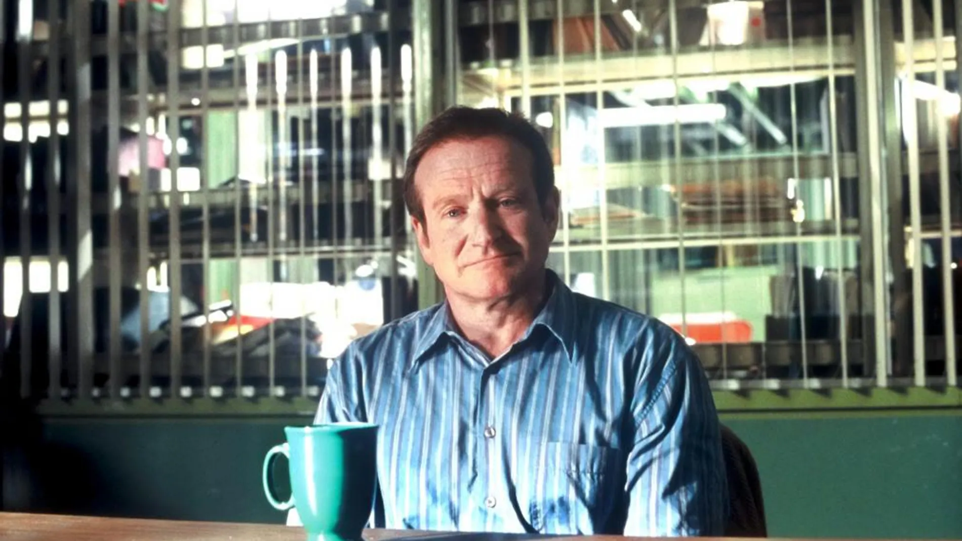 El actor Robin Williams en la película "Insomnio"