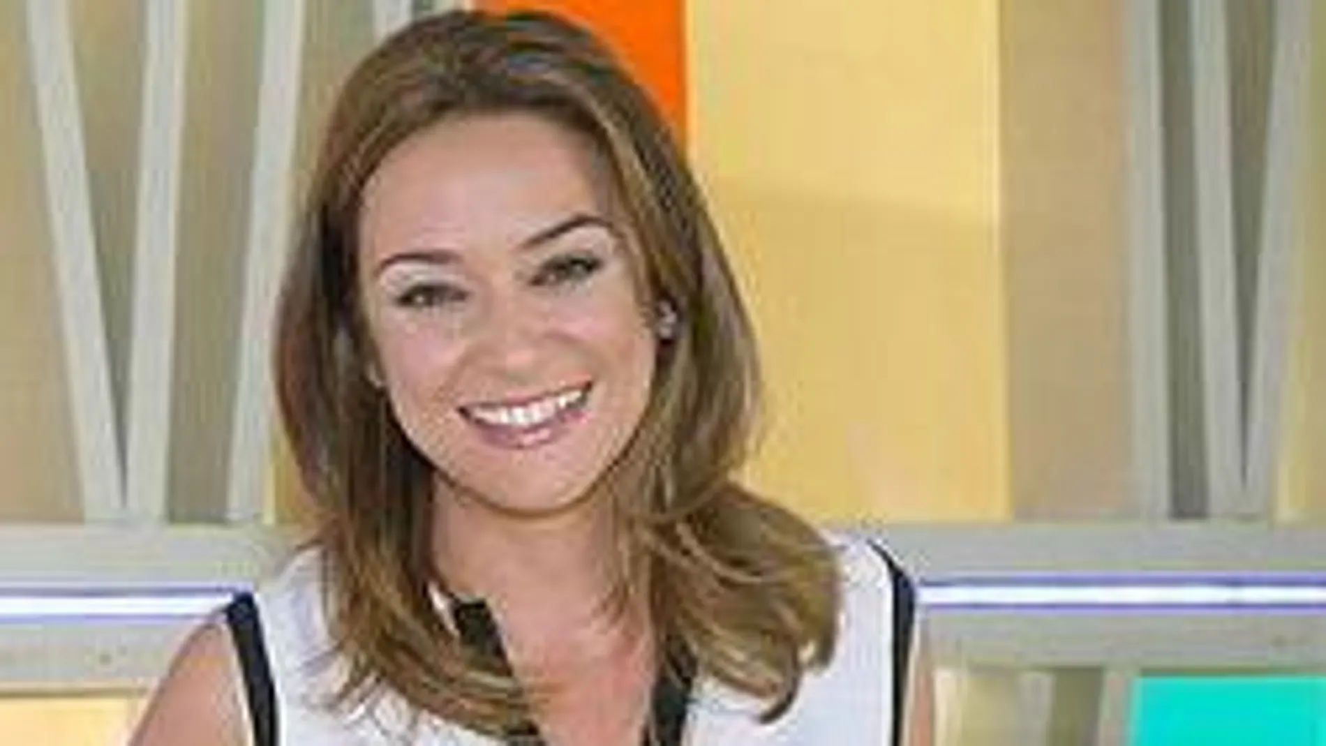 Toñi Moreno, presentadora de "Entre todos"
