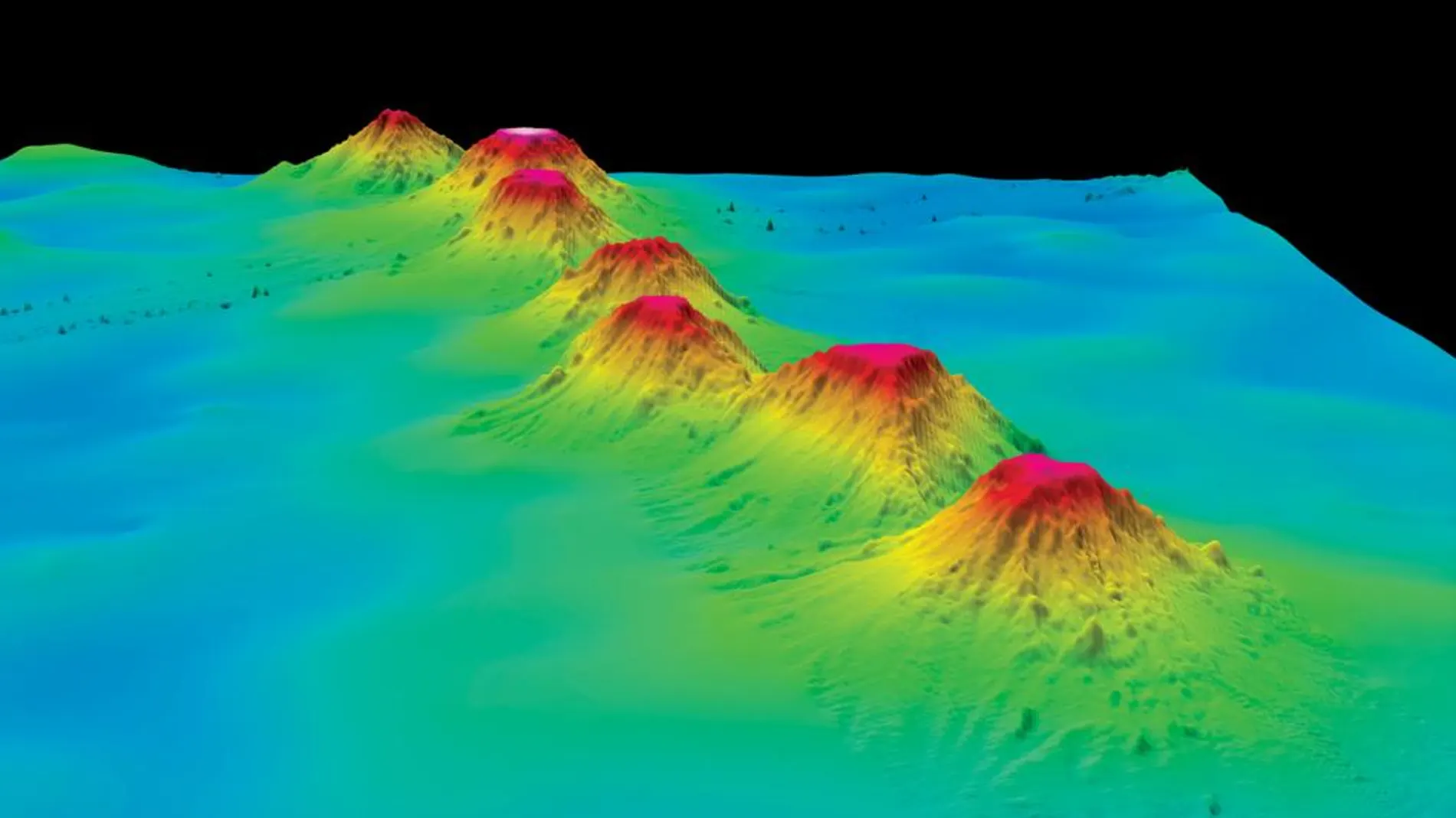 Descubren ocho nuevos montes submarinos al sudoeste de Canarias