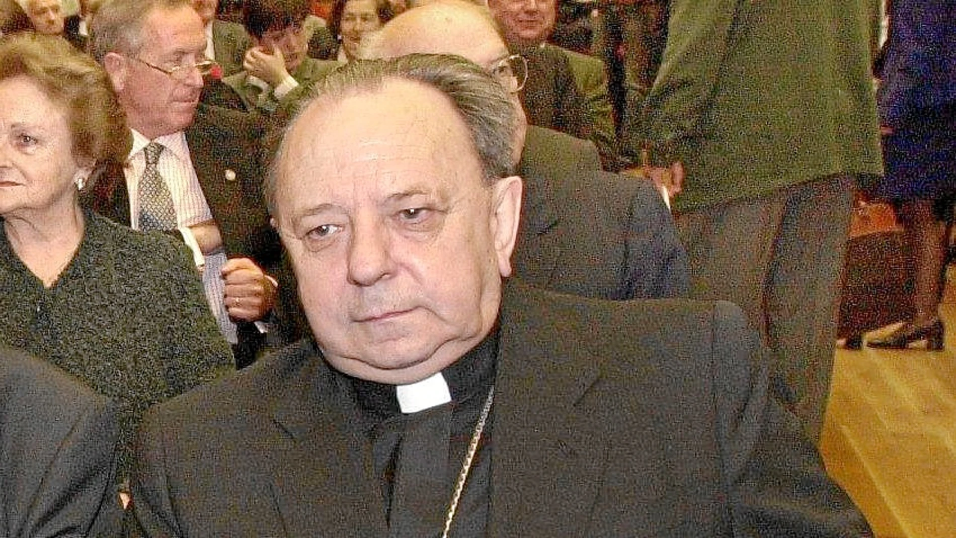 El obispo emérito de San Sebastián, Juan María Uriarte