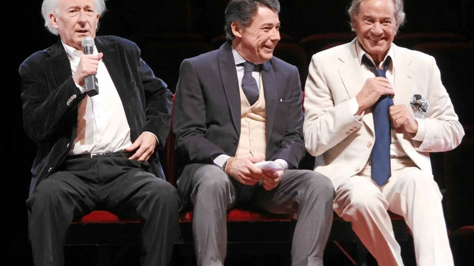 Albert, Ignacio, Arturo y «Don Juan» suben al escenario