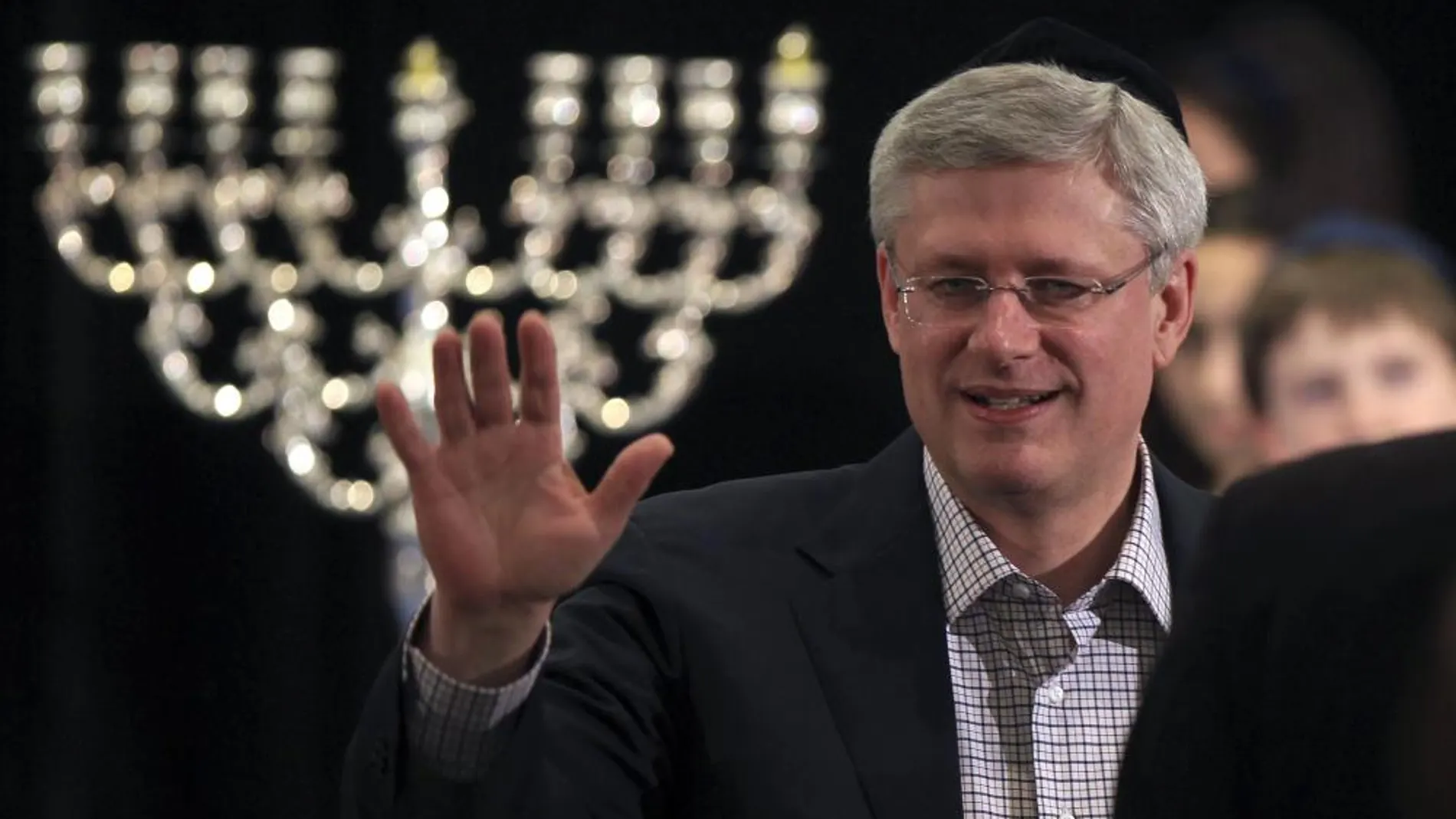 El primer ministro canadiense, Stephen Harper