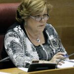 La diputada del PP , expresidenta de Les Corts y alcaldesa de Novelda, Milagrosas Martinez, imputada en el caso Gürtel