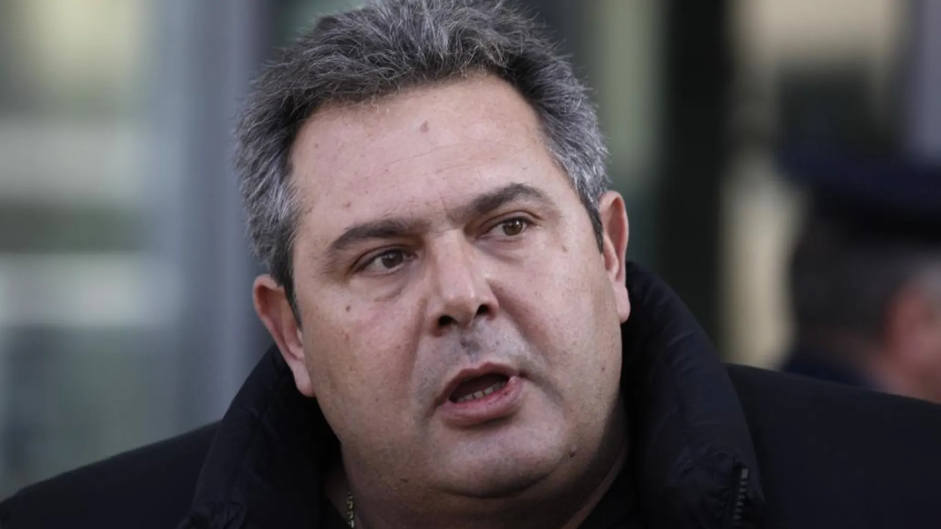 El ministro griego de Defensa, Panos Kamenos