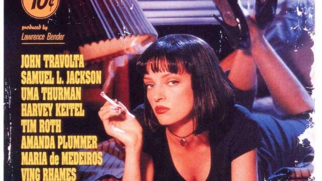 Cartel promocional de Pulp Fiction