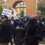 Más de cien militares se manifesta en las calles de Madrid para reivindicar más derechos y dignidad