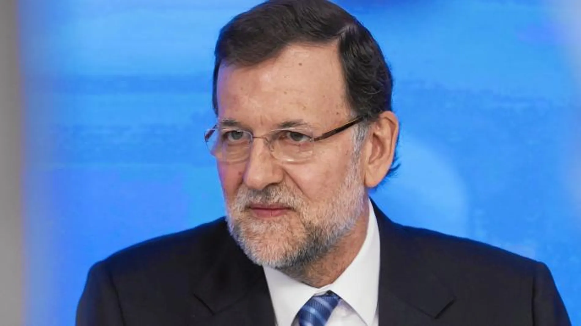 El presidente del Gobierno, Mariano Rajoy, durante un Comité Ejecutivo del Partido Popular
