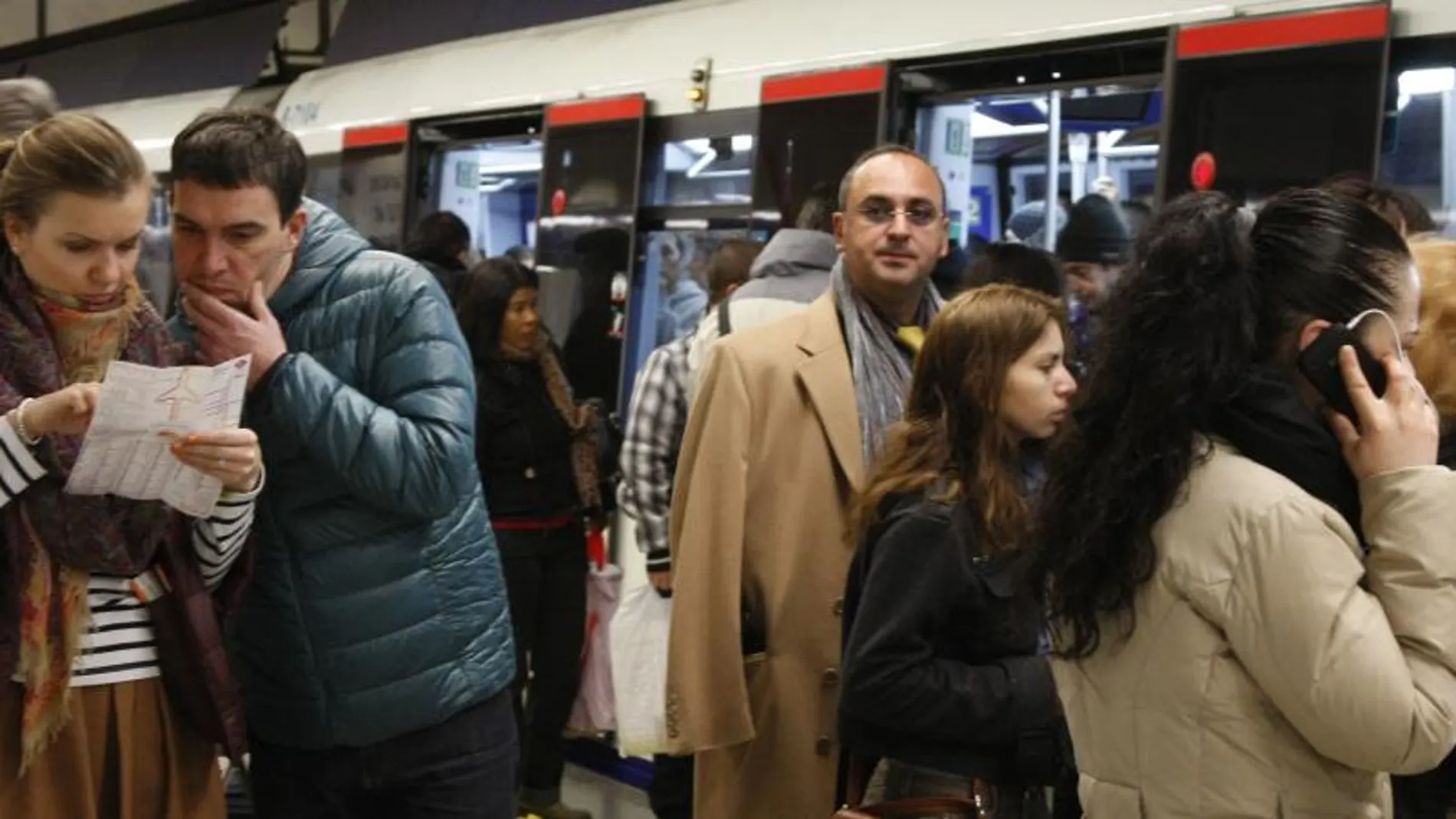 Huelga de Metro en Madrid