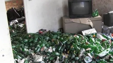 Imagen del estado en el que encontraron la vivienda el pasado domingo