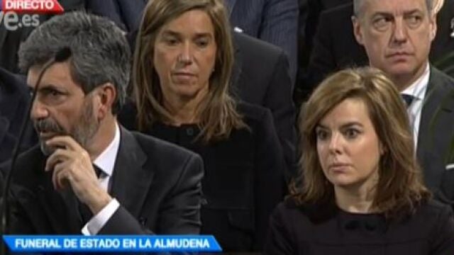 Los ministros, los primeros en llegar