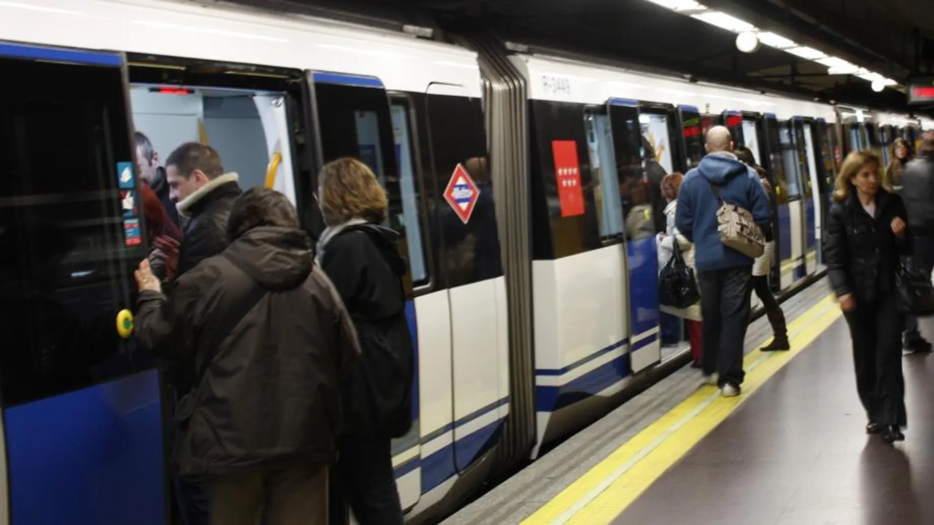 Imagen del metro de Madrid