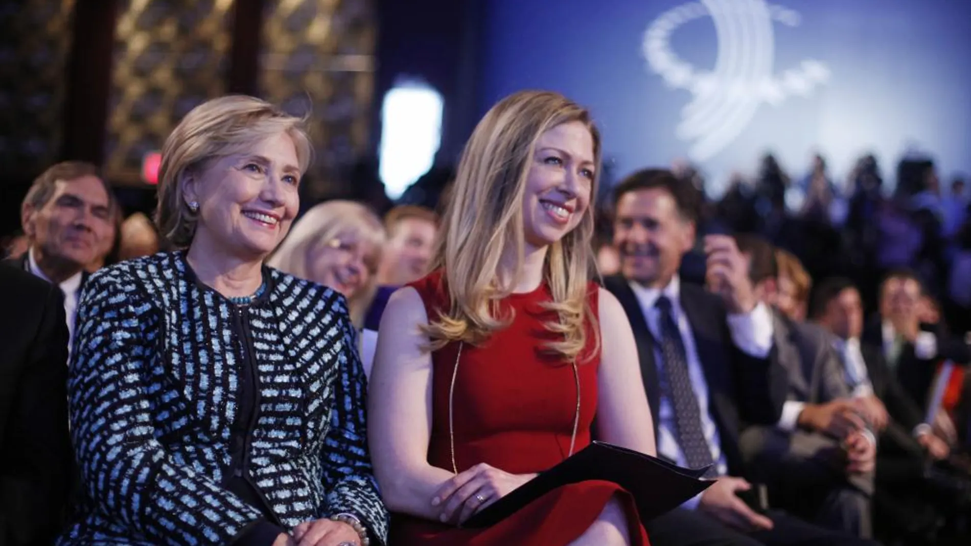 Hillary y su hija Chelsea