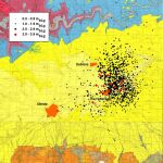 Los 1.164 sismos registrados entre el 20 de octubre de 2012 y el 7 de enero de 2013 (Fuente: IGN)