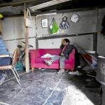 Algunas familias hace más de diez años que viven en estas improvisadas chabolas