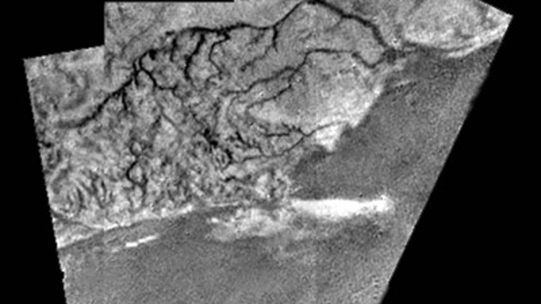Imágenes de Titán tomadas por la sonda Huygens