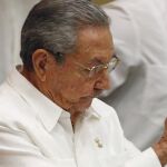 El presidente de Cuba, Raúl Castro, durante su discurso ante la Asamblea cubana