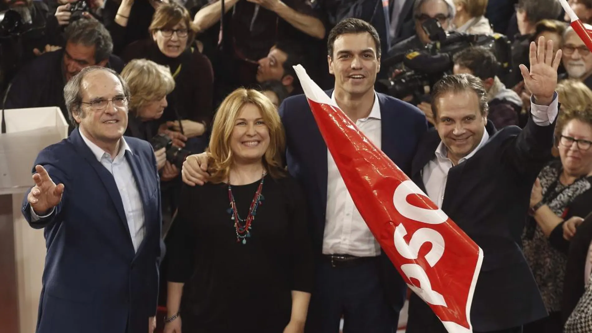 Presentación de Ángel Gabilondo como candidato socialista a la Comunidad de Madrid