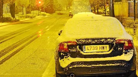Las precipitaciones cubrieron de blanco Sanchinarro