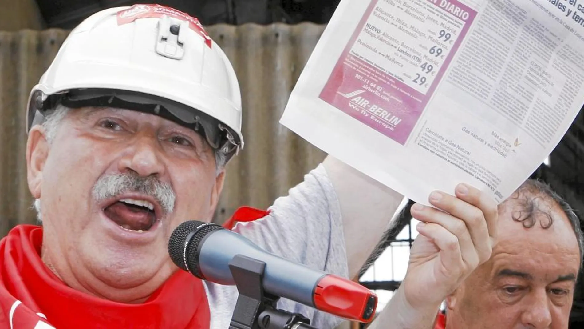 Fernández Villa, líder minero de UGT, recibió en 12 años 243.462 euros en dietas