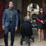 Kim Kardashian y Kanye West asisten a la fiesta previa a su boda