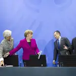  Merkel, el FMI y la OCDE coinciden en que la UE pasó lo peor de la crisis