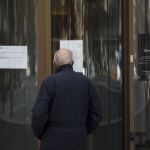 El Banco Madrid tambi'en ha permanecido hoy cerrado