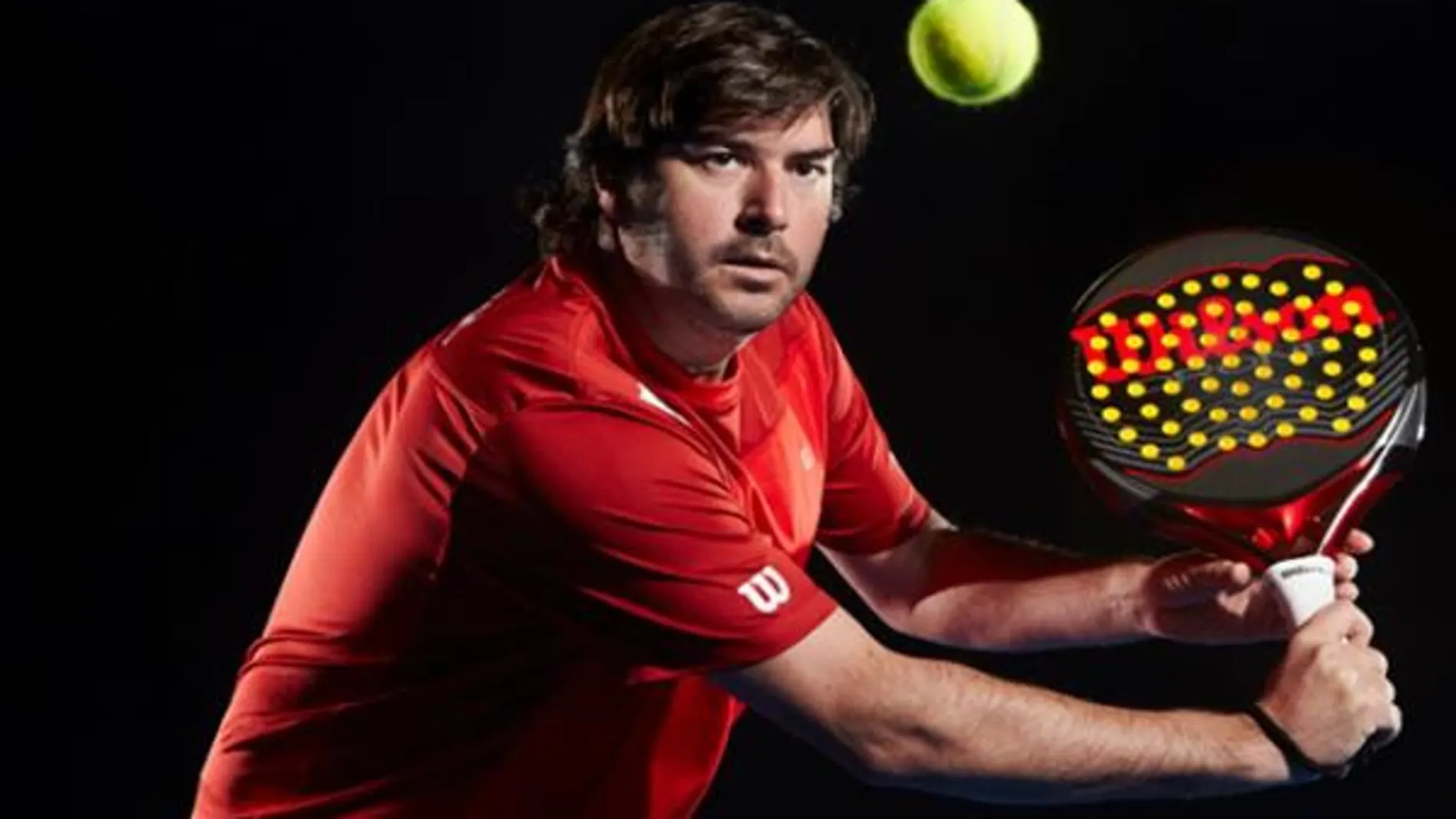 Cristian Gutiérrez, con Wilson.