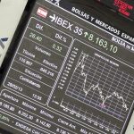 El principal indicador de la Bolsa española, el IBEX 35, en una imagen de archivo