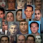 Mosaico de los detenidos emitido por CNN