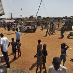 Campamento de refugiados de la ONU en Sudán del Sur
