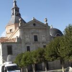 Exterior de la iglesia del Convento de las Dominicas de Loeches que alberga el panteón de los Duques de Alba.