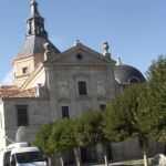 Exterior de la iglesia del Convento de las Dominicas de Loeches que alberga el panteón de los Duques de Alba.