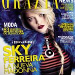 Sky Ferreira, la nueva Madonna, portada de Grazia
