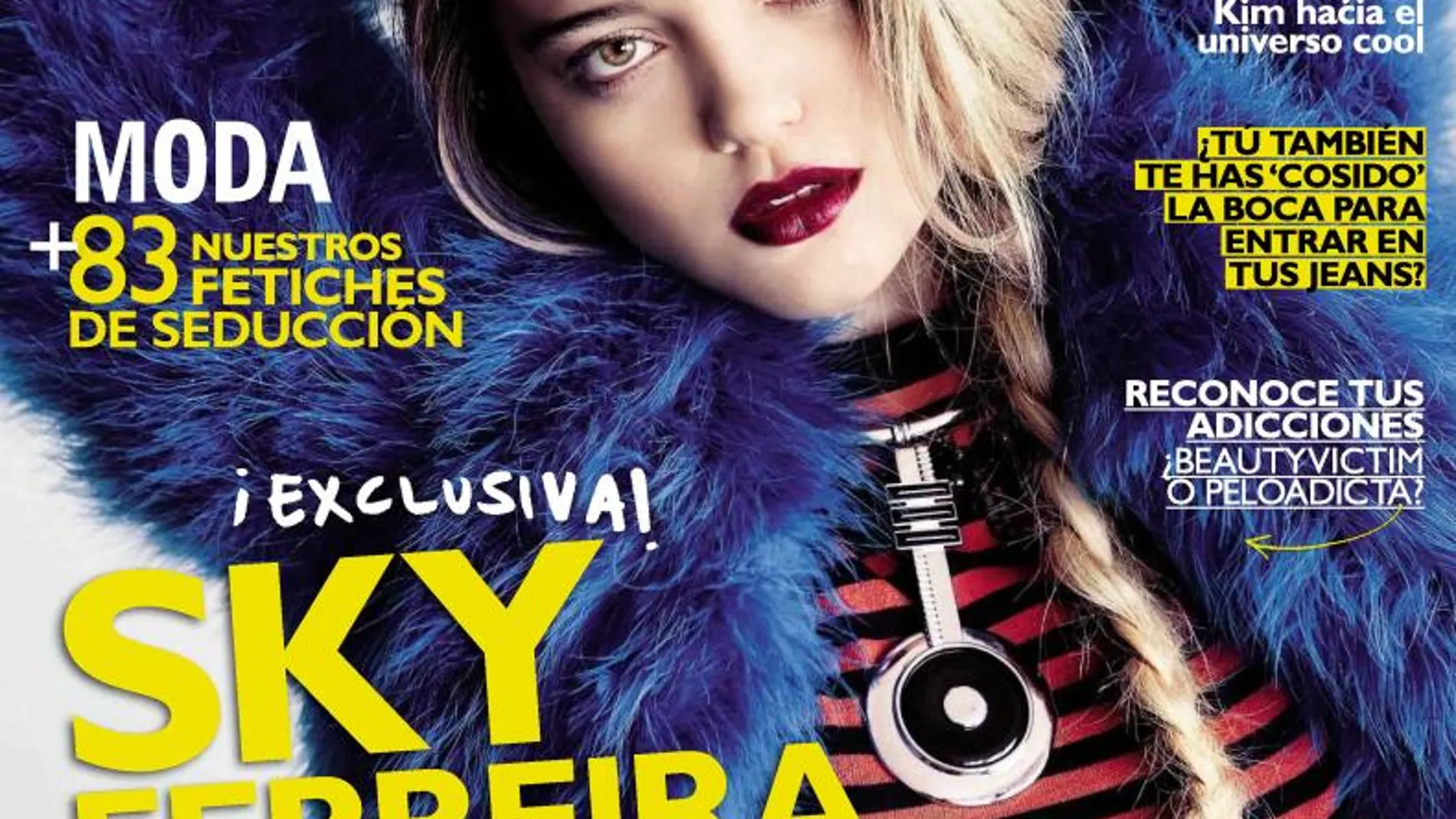Sky Ferreira, la nueva Madonna, portada de Grazia