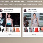 Las grandes pasarelas se viven en Pinterest
